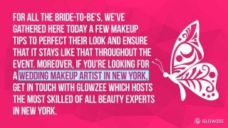 For all the bride-to-be’s, we’ve gathered here today a few makeup tips to perfect their look and ensure that it
stays like...