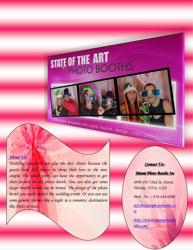 Wedding Photo Booth Rental