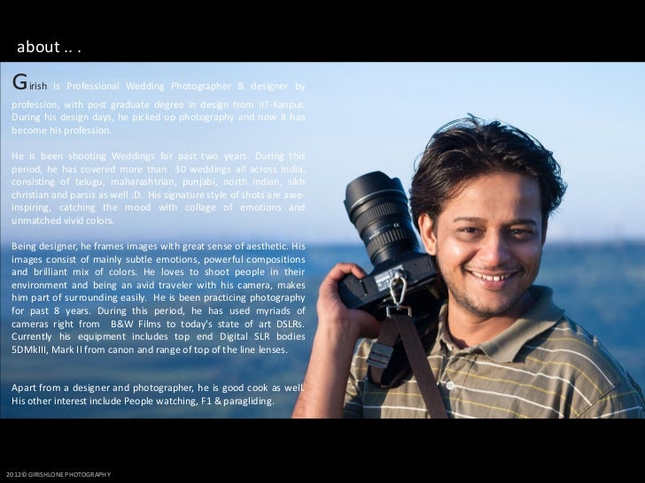 Wedding Photography Portfolio Girish Lone