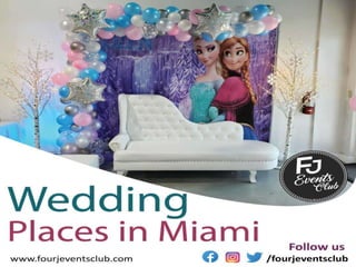Wedding places in miami