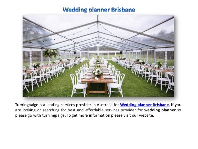Best Wedding Planner In Brisbane