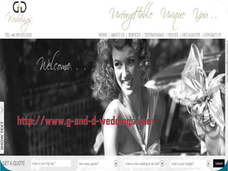 Wedding planner london