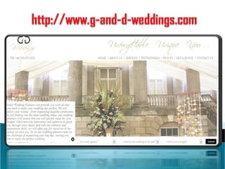 Wedding planner london