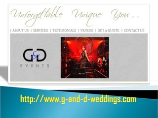 Wedding planner london