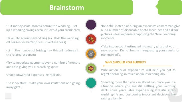 wedding planning calculator