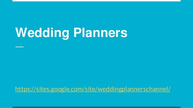Wedding Planners