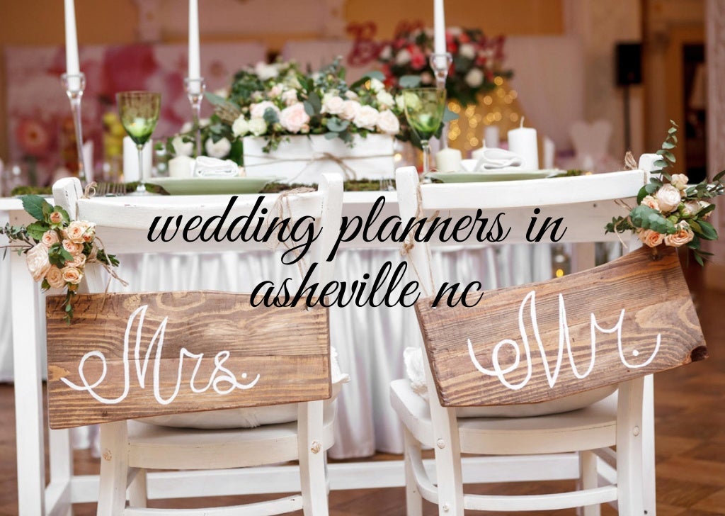Wedding planners in asheville nc