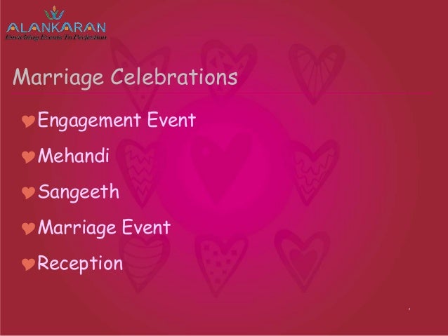 wedding planner ppt