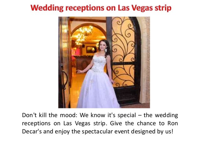 Wedding Reception In Las Vegas