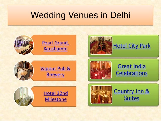 Find the best Wedding Venues in Delhi