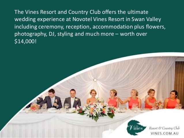 Wedding Venues In Swan Valley Perth Win Your Wedding Contest Now
