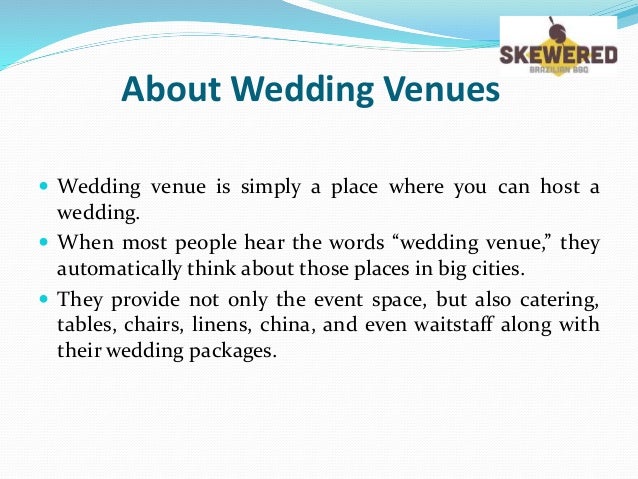 Wedding Venues In Victoria Ppt