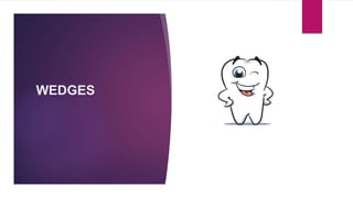 WEDGES
 