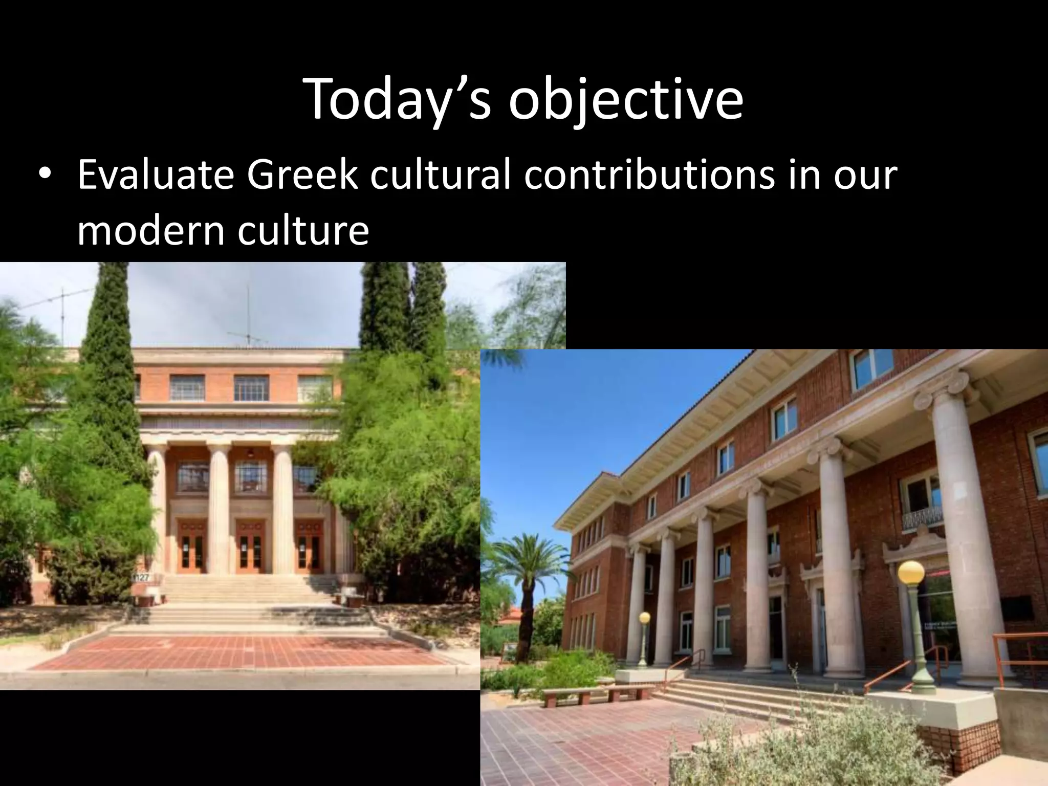 Wed greek contributions | PPTX