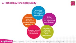 Making best use of technology for employability: the Jisc employability ...