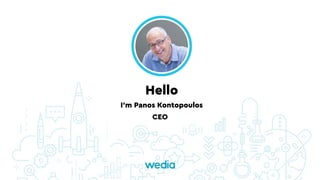 Hello
I’m Panos Kontopoulos
CEO
 