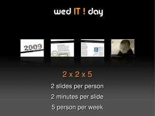 WedIT! 1: Introduction by Diki