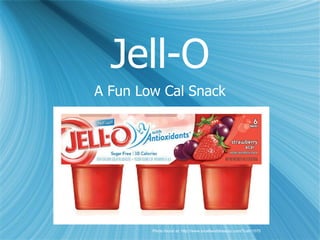 Jell-O A Fun Low Cal Snack Photo found at: http://www.smallworldbeauty.com/?cat=1575 