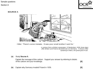 Sample questions Section A 