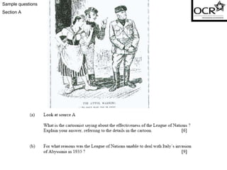 Sample questions Section A 