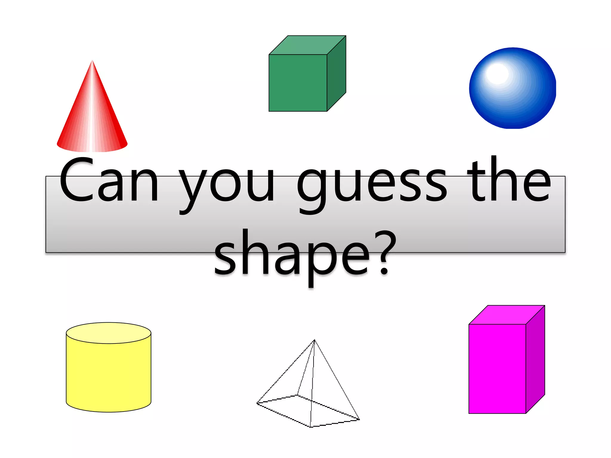 Wednesday 3d shapes ppt pptx