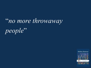 Co-production was first conceptualised by an
academic team led by Elinor Ostrom at Indiana
University in the 1970s and described the lack of
recognition of service users in service delivery.
(source: Realpe and Wallace / Health
Foundation, 2010 ht: Alison Cameron.)
 