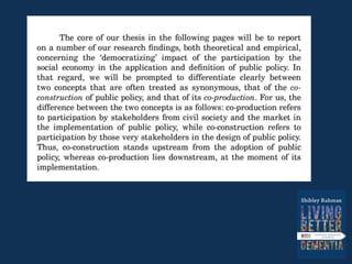 Map analogy (Edgar Cahn)
 