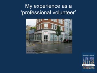 “no more throwaway
people”
 