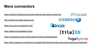 Presto: Optimizing Performance of SQL-on-Anything Engine | PDF ...