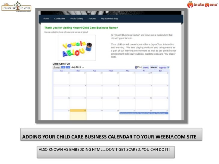 adding a calendar
