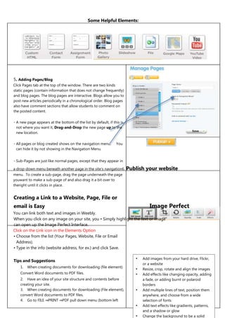 Weebly handout chestnut | PDF