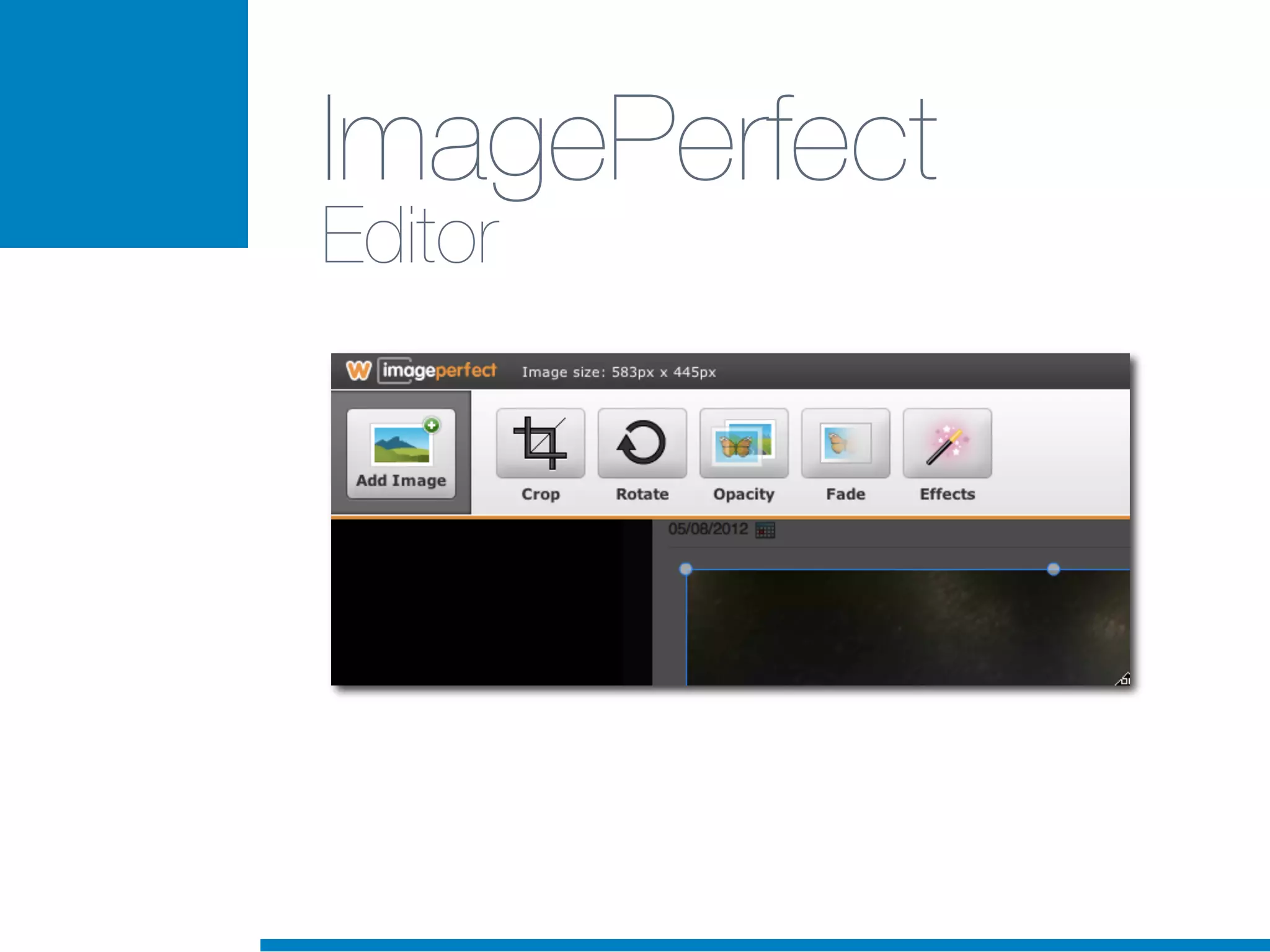 ImagePerfect
Editor