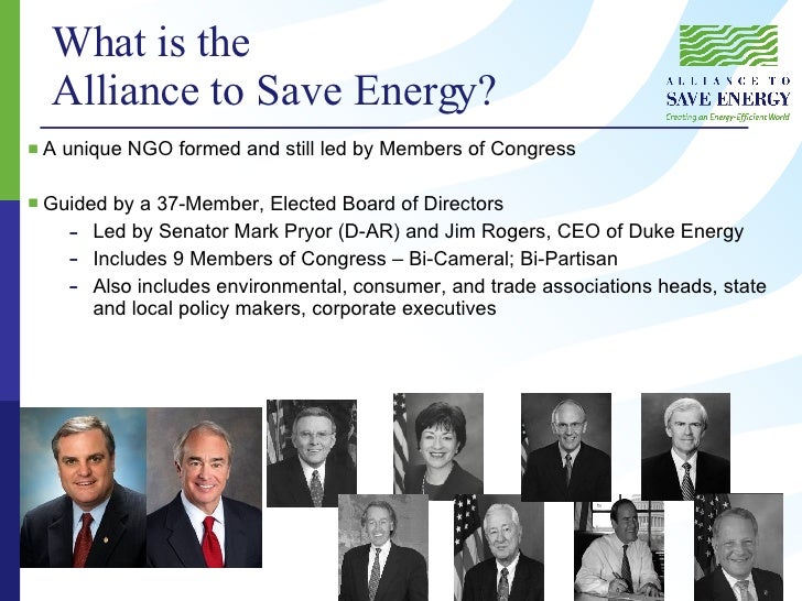 alliance to save energy