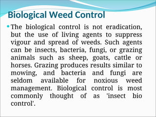 Weed management in Organic farming agriculture.ppt