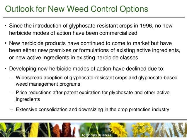glyphosate resistance