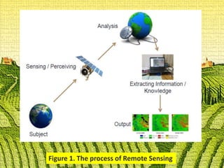 Figure 1. The process of Remote Sensing
 