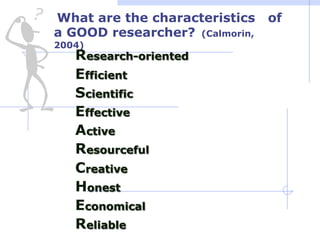 NRES 1 Quantitative and Qualitative Research | PDF