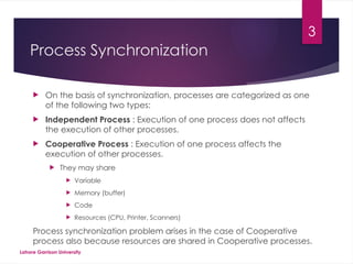 Process Synchronization Classification In Os Week-05 Process Synchronization, critical Section, Mutal Exclusion.pptx