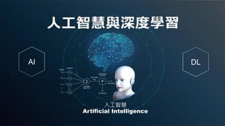 AI DL
人工智慧
Artificial Intelligence
 