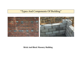 Types and Components of Buildings | PDF