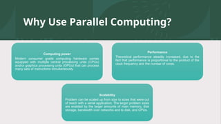 Applications of Parallel and Distributed Computing Cont.… | PPTX