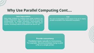 Applications of Parallel and Distributed Computing Cont.… | PPTX