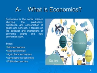 Comprehensive Introduction to Economics: Concepts, Agents, and Systems ...
