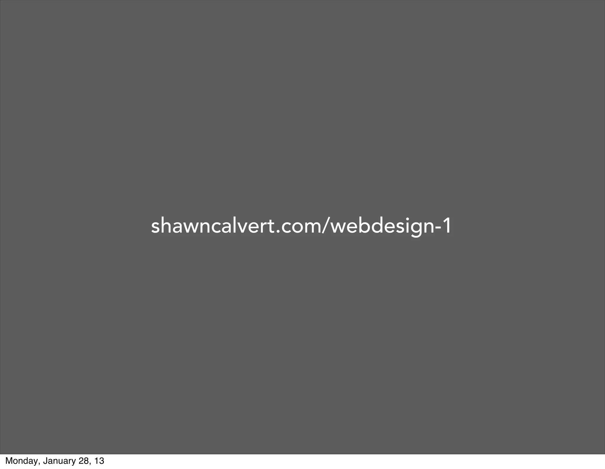 shawncalvert.com/webdesign-1
 