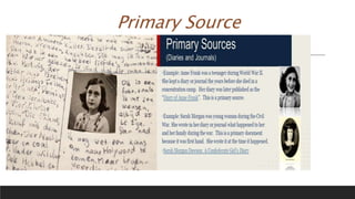Primary Source
 