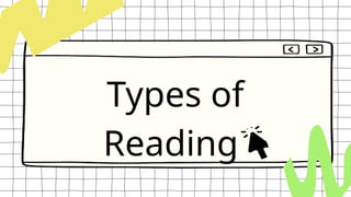 Types of
Reading
 