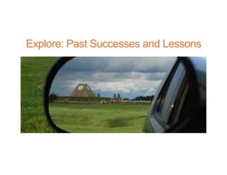 Explore: Past Successes and Lessons
 