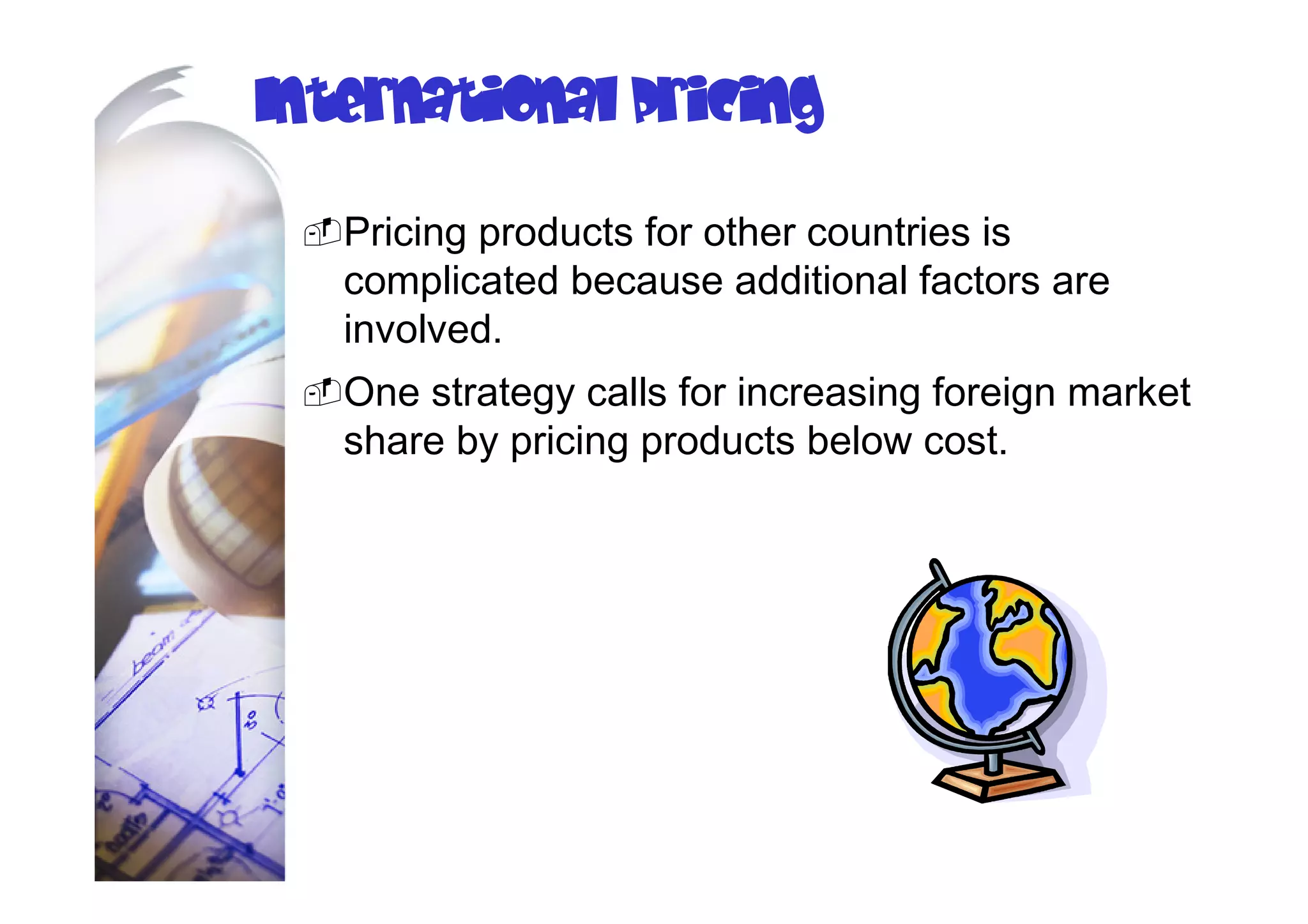 Business w10 Developing and Pricing Products