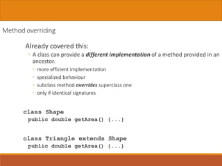 Polymorphism in OPP, JAVA, Method overload.pptx