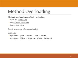 Polymorphism in OPP, JAVA, Method overload.pptx